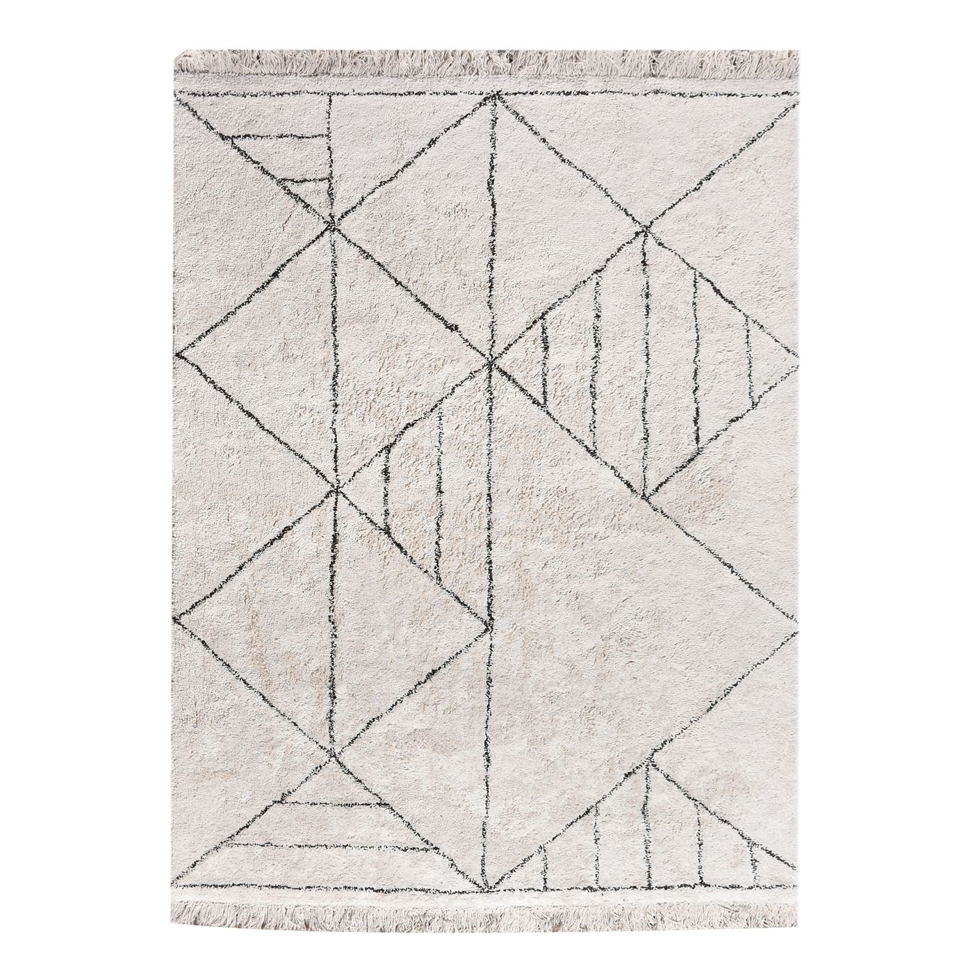 Area Rug, Bedroom Rug, Living Room Rug, Living Area Rug, Indian Rug, Office Carpet, Office Rug, Shop Rug Online, Cotton, Natural White, Brown, Bm Sn, All Cut, Geometrical