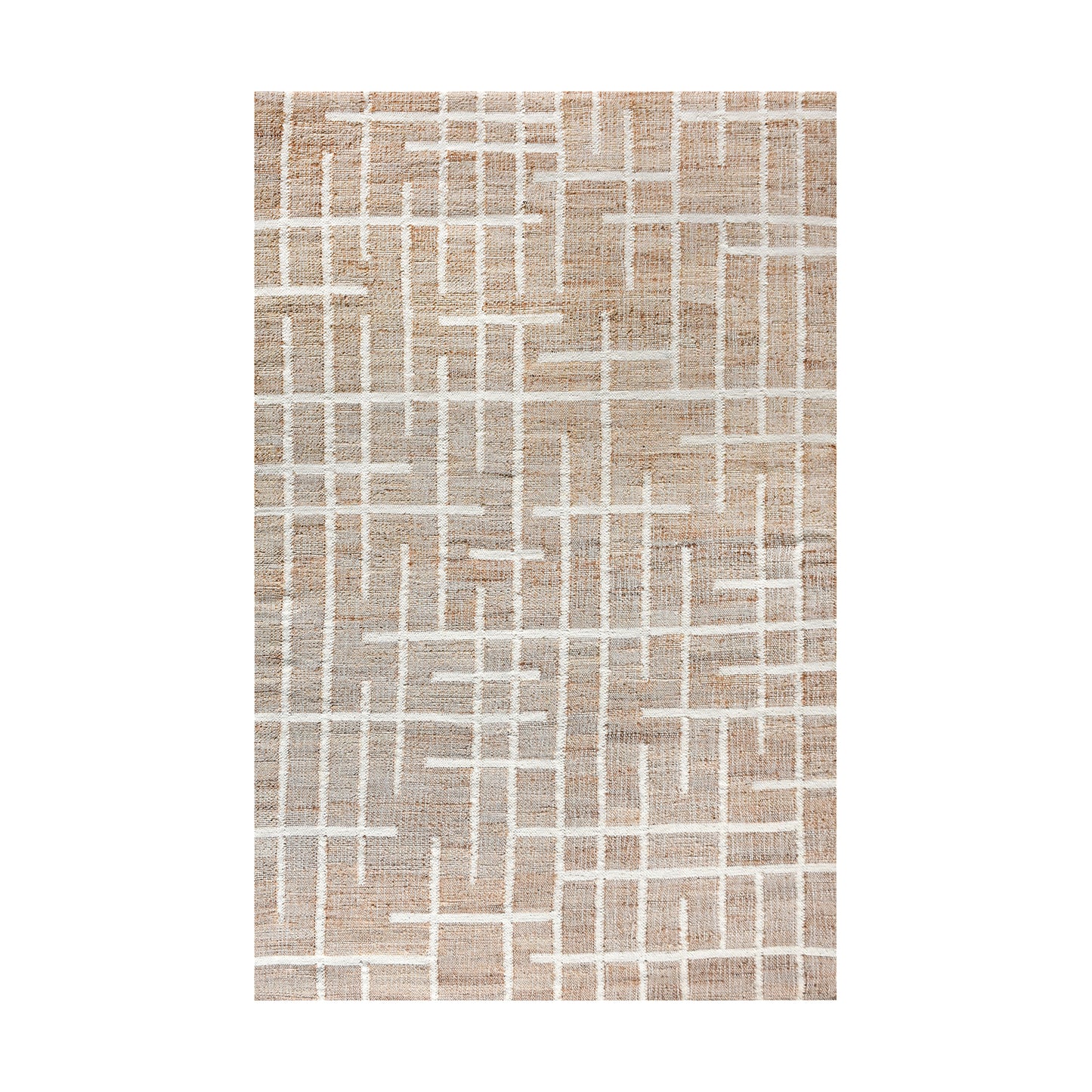 NACHEZ RUG - NATURAL/IVORY - JUTE/WOOL