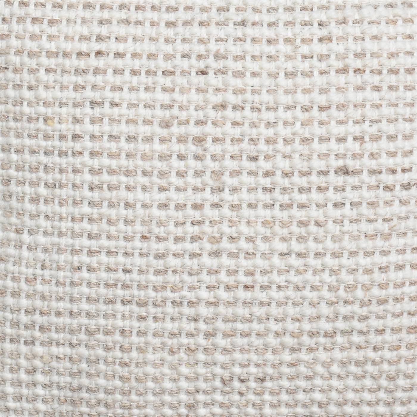 Nautilus Cushion, 45x45 cm, Natural White, Beige, Wool, Hand Woven, Handwoven, Flat Weave