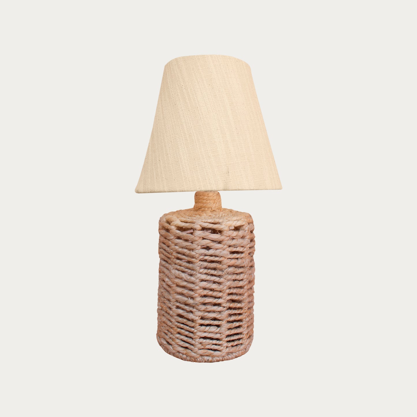 NAYVIK TABLE LAMP - BEIGE - HAND MADE - JUTE