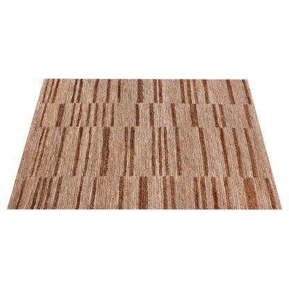 Area Rug, Bedroom Rug, Living Room Rug, Living Area Rug, Indian Rug, Office Carpet, Office Rug, Shop Rug Online, Jute, Leather, Natural, Brown, Hand knotted, Flat Weave, geometrical