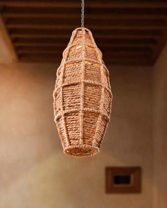 OGIUGO LAMP - NATURAL - HAND MADE - JUTE