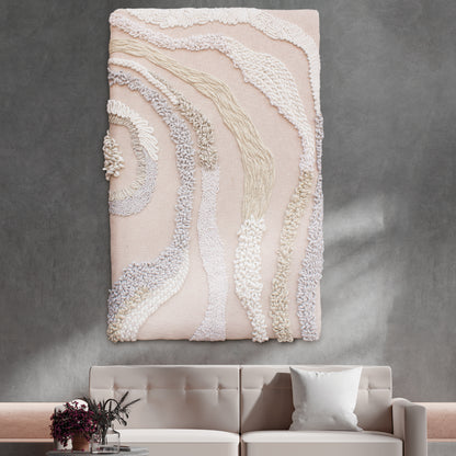 OMONO WALL ART - WOOL - MDF STRUCTURE