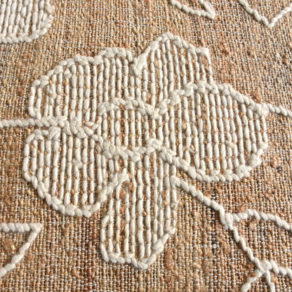 ORRELL RUG - NATURAL/IVORY- PUNJA KELIM - WOOL + JUTE