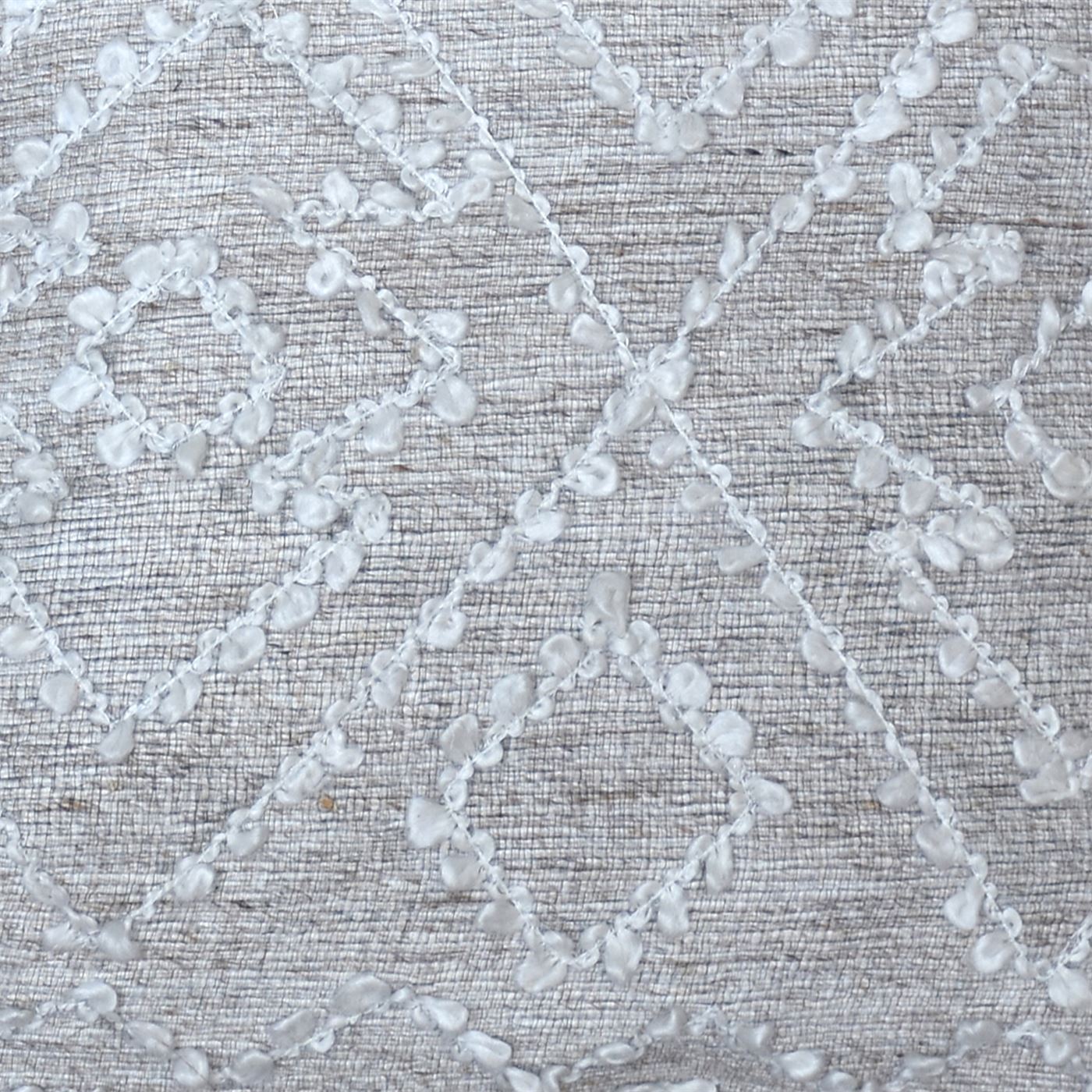 Orto Pillow, Wool, Viscose, Pet, Silver
