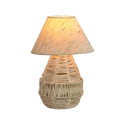 OSTIA TABLE LAMP - NATURAL - HAND MADE - JUTE