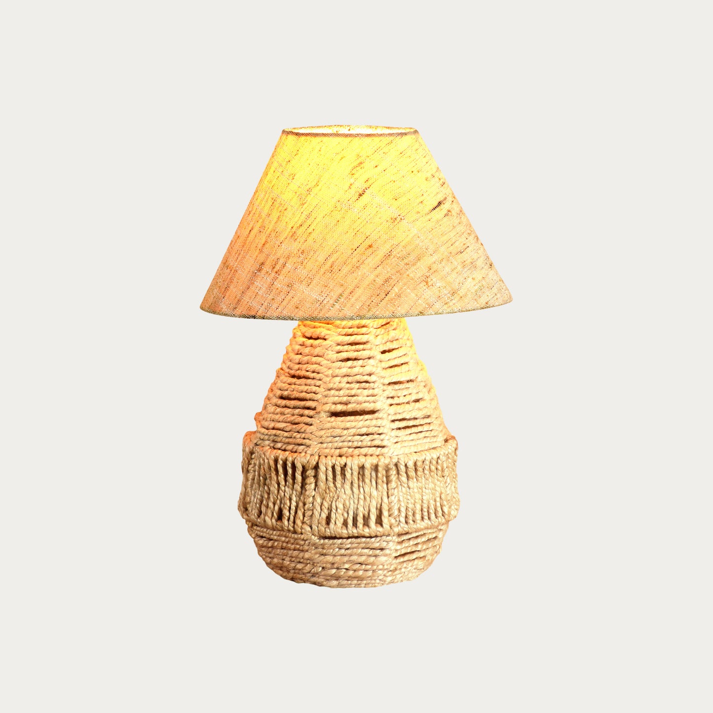 OSTIA TABLE LAMP - NATURAL - HAND MADE - JUTE