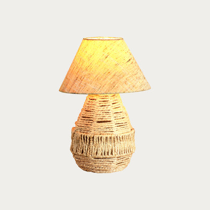 OSTIA TABLE LAMP - NATURAL - HAND MADE - JUTE