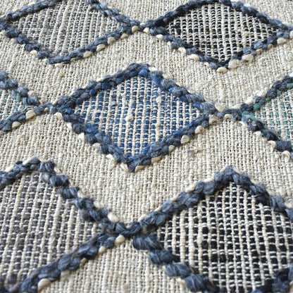 Area Rug, Bedroom Rug, Living Room Rug, Living Area Rug, Indian Rug, Office Carpet, Office Rug, Shop Rug Online, Hemp,  Pet, Beige, Grey, Blue, , Geometrical