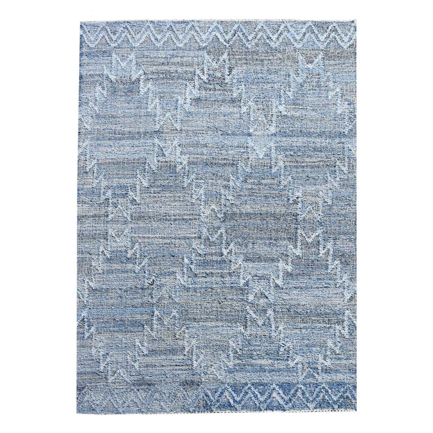 Area Rug, Bedroom Rug, Living Room Rug, Living Area Rug, Indian Rug, Office Carpet, Office Rug, Shop Rug Online, Denim, Blue, Punja, Flat Weave, Geometrical