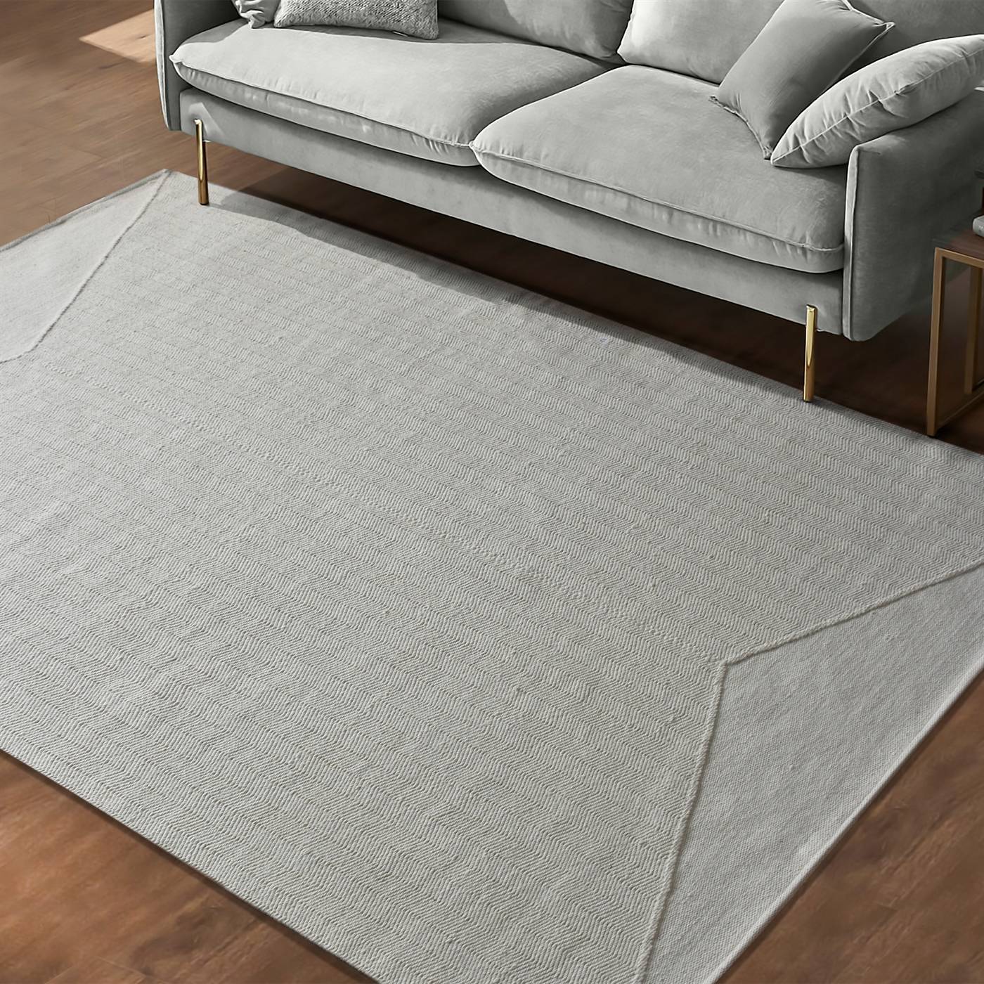 Area Rug, Bedroom Rug, Living Room Rug, Living Area Rug, Indian Rug, Office Carpet, Office Rug, Shop Rug Online, Natural White, Wool, Hand Woven , Pitloom, Flat Weave, Intricate 