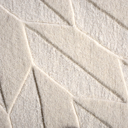 PALVIN RUG - IVORY - HAND TUFTED - WOOL