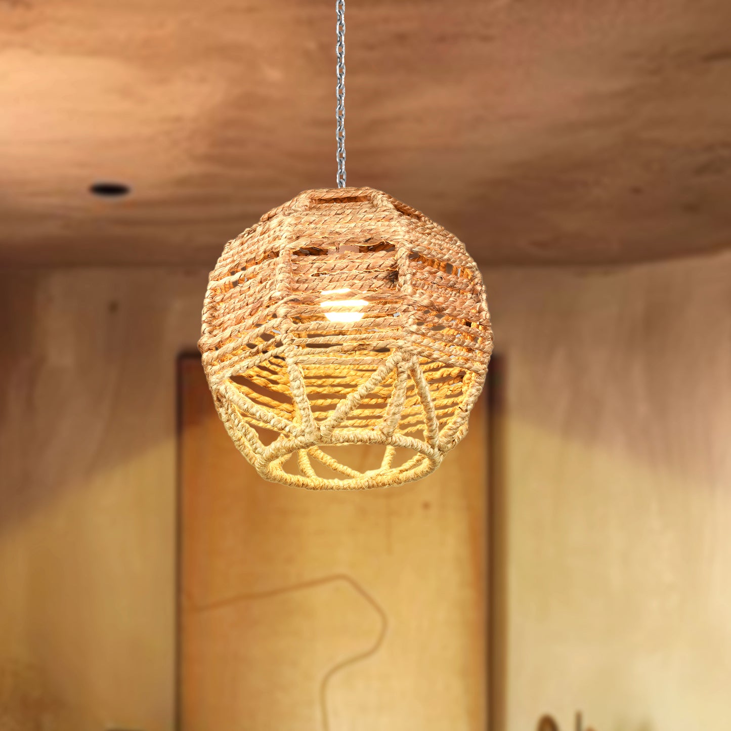 PARNAIBA LAMP - NATURAL - HAND MADE - JUTE