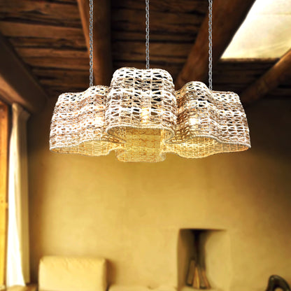 PARNELL LAMP - NATURAL/IVORY - HAND MADE - JUTE