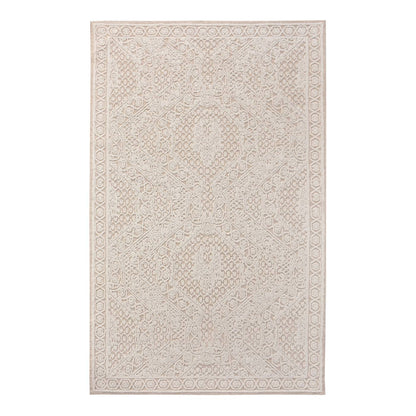 Area Rug, Bedroom Rug, Living Room Rug, Living Area Rug, Indian Rug, Office Carpet, Office Rug, Shop Rug Online, Beige, Natural White, Wool, Circular Knitting, Circular Knitting, All Loop, Captivating