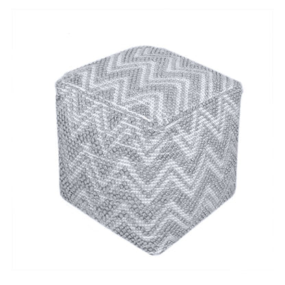 Pedro Pouf, Cotton Rag, Grey, Pitloom, All Loop 