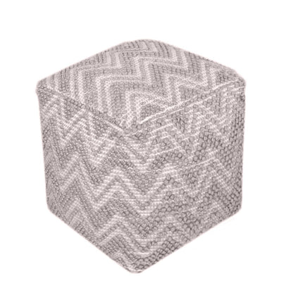 Pedro Pouf, Cotton Rag, Taupe, Pitloom, All Loop 