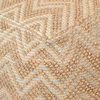 Pedro Pouf, Cotton Rag, Peach, Pitloom, All Loop 