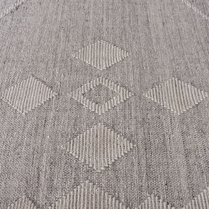 Area Rug, Bedroom Rug, Living Room Rug, Living Area Rug, Indian Rug, Office Carpet, Office Rug, Shop Rug Online, Pet, Taupe, Natural White, Pitloom, Flat Weave, geometric