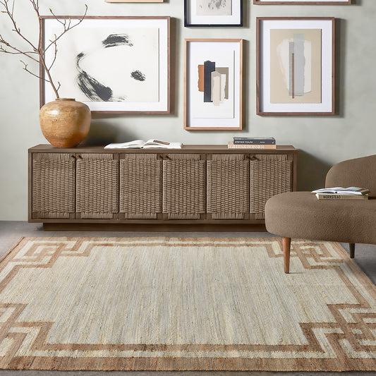 PINHAL RUG - BLEACH/NATURAL - JUTE