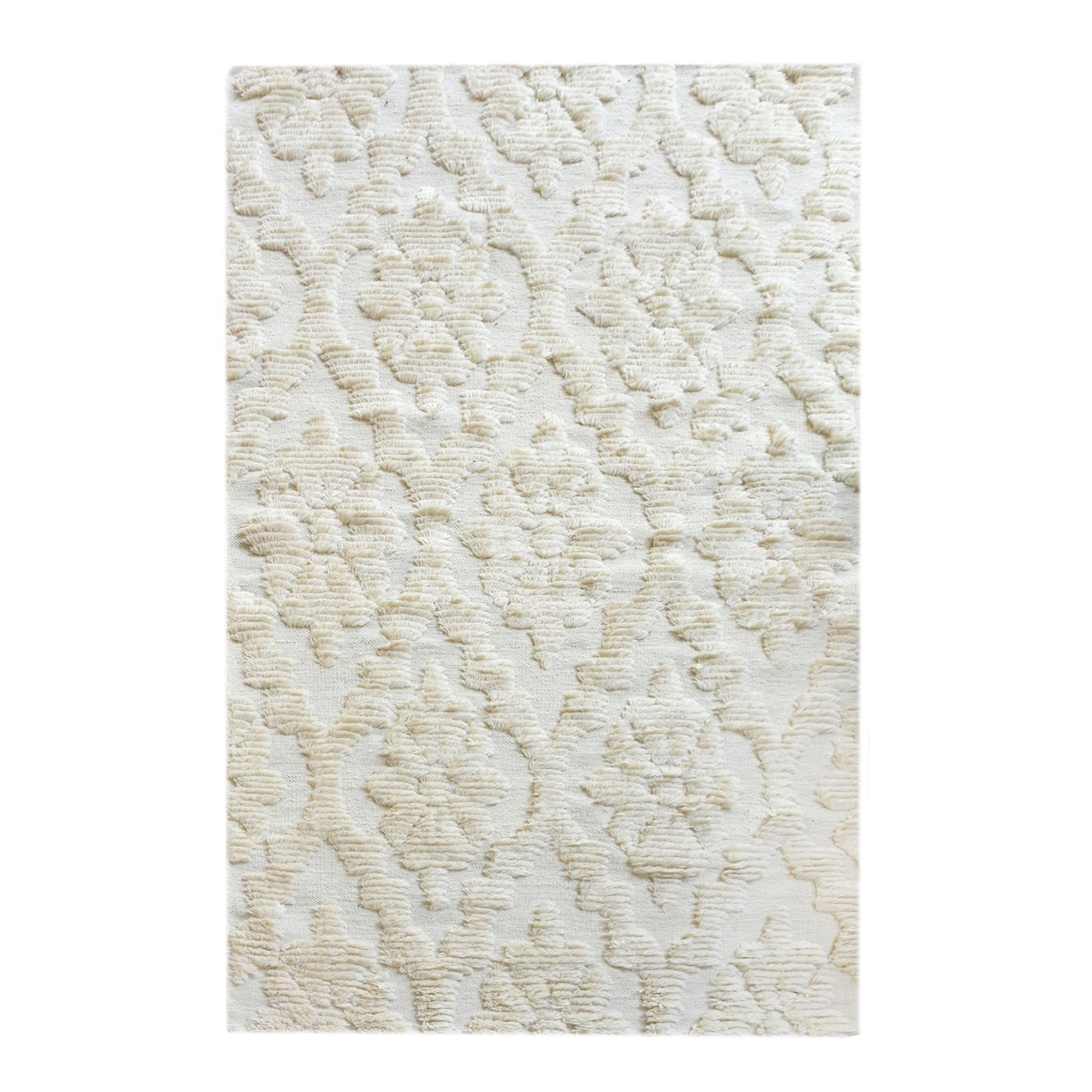 Area Rug, Bedroom Rug, Living Room Rug, Living Area Rug, Indian Rug, Office Carpet, Office Rug, Shop Rug Online, Wool, Natural White, Hand knotted, All Cut, Geometrical