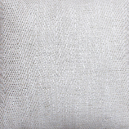 Posul Cushion, Blended Fabric, Beige, Natural White, Machine Made, Flat Weave