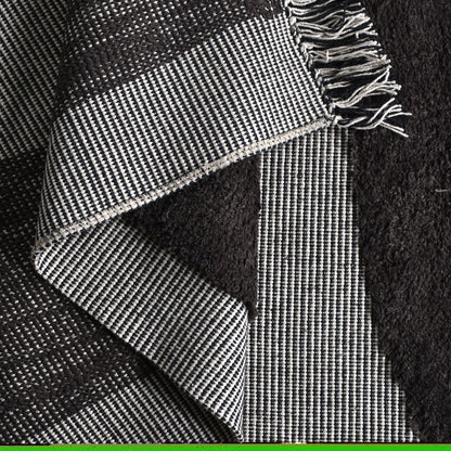 POWLETT RUG - IVORY/CHARCOAL - COTTON