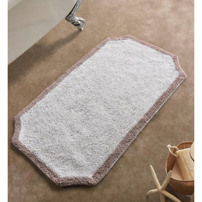 PRYWEN BATH RUG - IVORY/BEIGE - COTTON - TABLE TUFTED