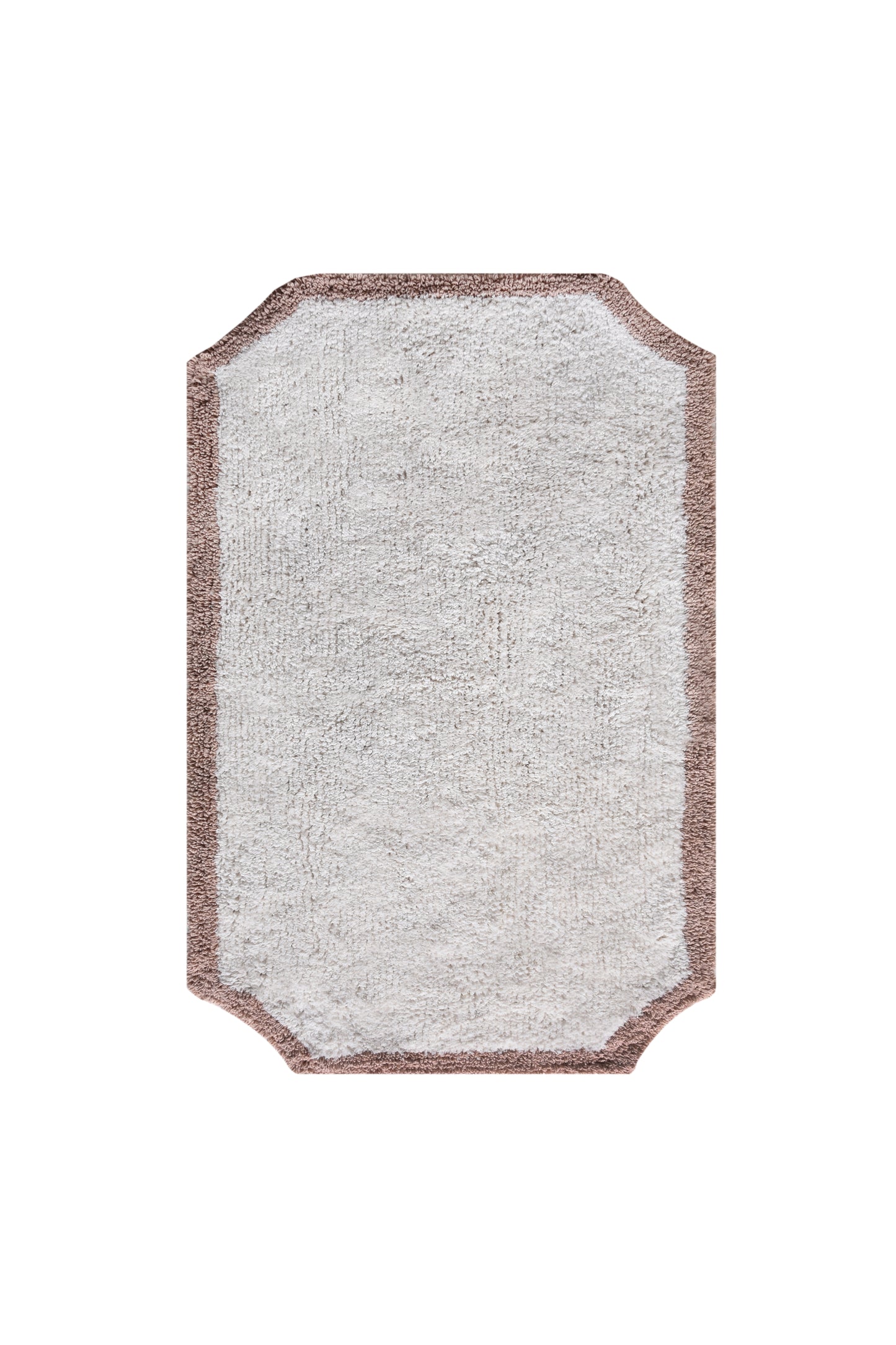 PRYWEN BATH RUG - IVORY/BEIGE - COTTON - TABLE TUFTED