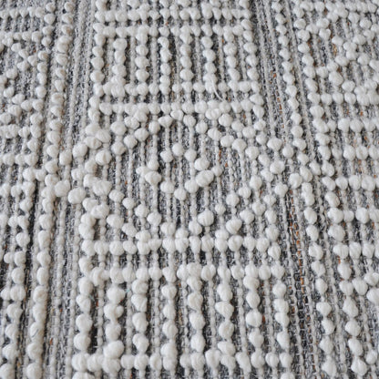 Area Rug, Bedroom Rug, Living Room Rug, Living Area Rug, Indian Rug, Office Carpet, Office Rug, Shop Rug Online, Pet, Natural White, Grey, Pitloom, All Loop, Modern