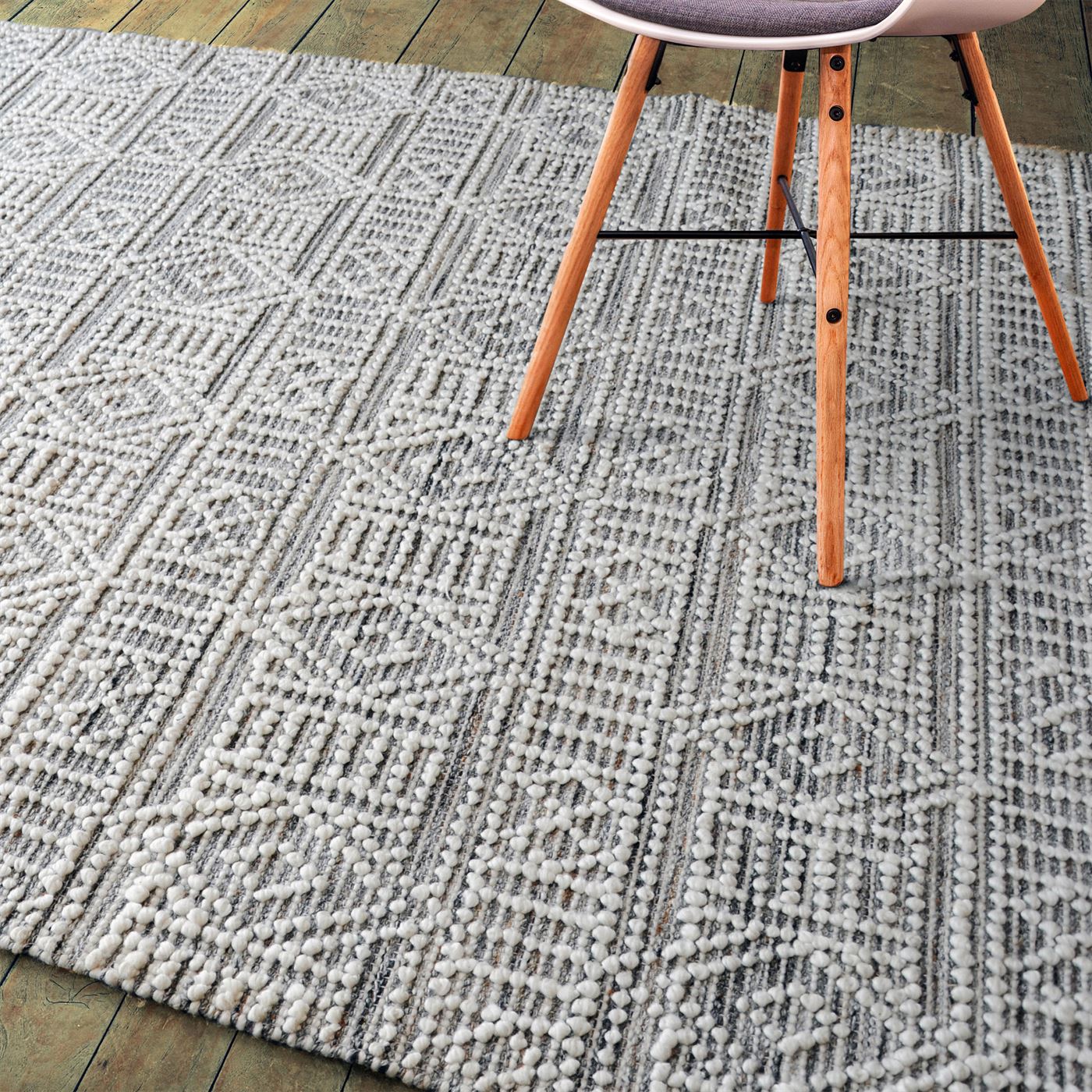 Area Rug, Bedroom Rug, Living Room Rug, Living Area Rug, Indian Rug, Office Carpet, Office Rug, Shop Rug Online, Pet, Natural White, Grey, Pitloom, All Loop, Modern