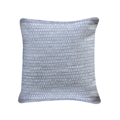 Pumori Pillow, Pet, Natural White, Grey, Pitloom, Flat Weave