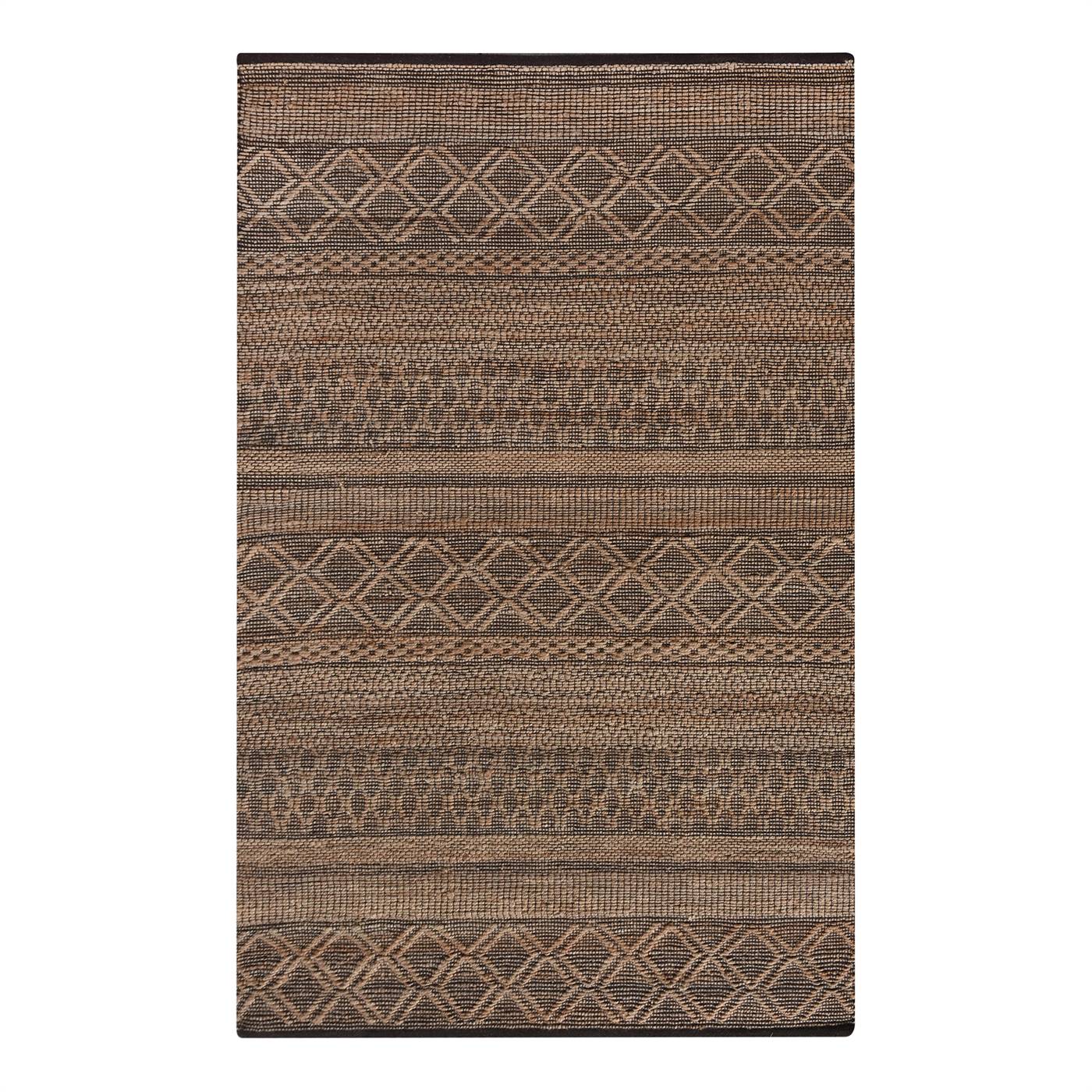 Area Rug, Bedroom Rug, Living Room Rug, Living Area Rug, Indian Rug, Office Carpet, Office Rug, Shop Rug Online, Natural, Brown , Jute, Jacquard Woven , Jaquard Durry, Flat Weave, Contemporary