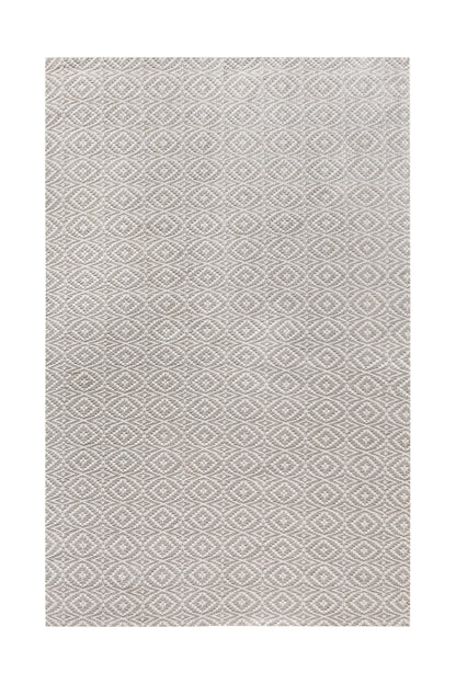 RAICHO RUG - IVORY/BEIGE - HANDWOVEN - POLYPROPYLENE