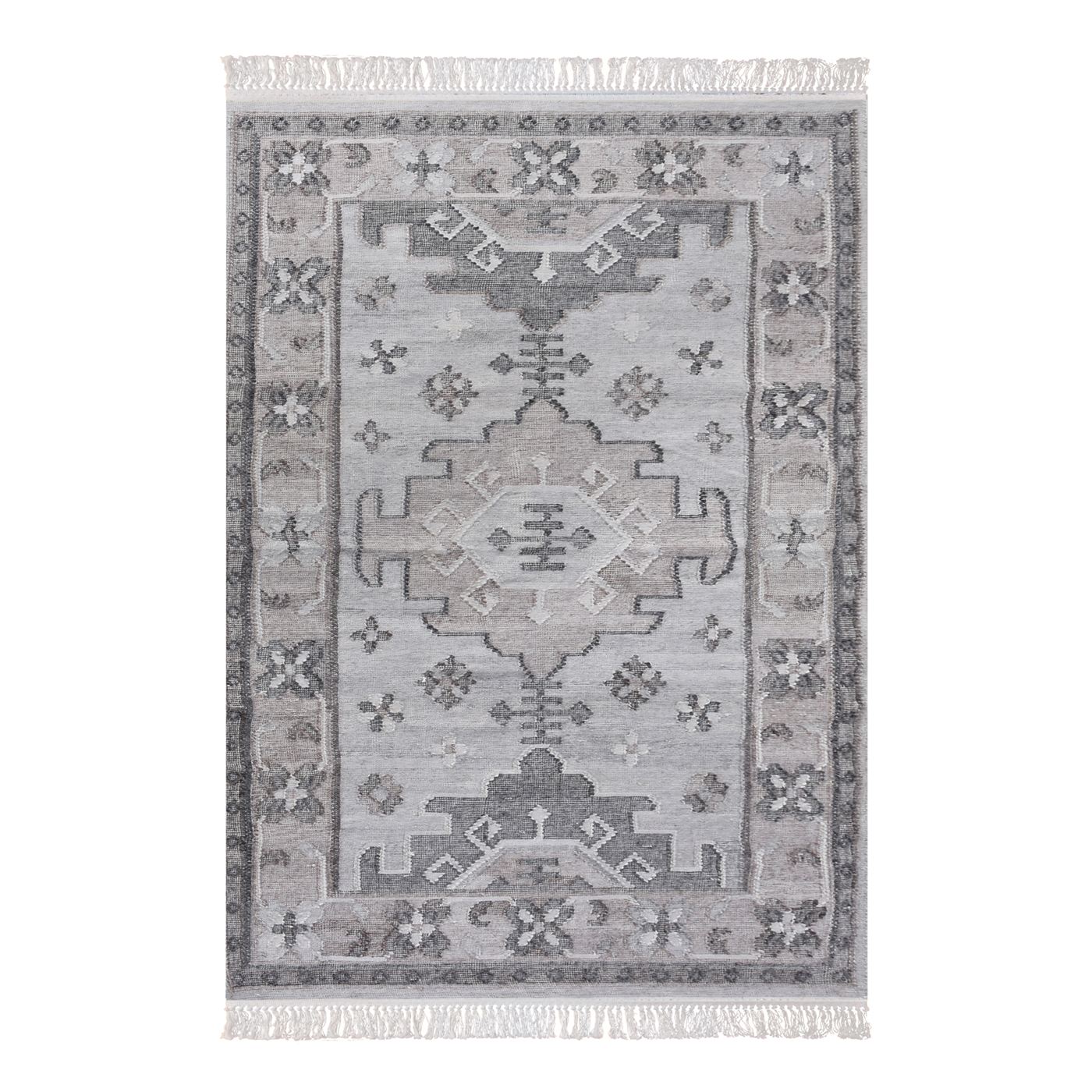 Area Rug, Bedroom Rug, Living Room Rug, Living Area Rug, Indian Rug, Office Carpet, Office Rug, Shop Rug Online, Pet, Taupe, Grey, Punja, Flat Weave, Traditional