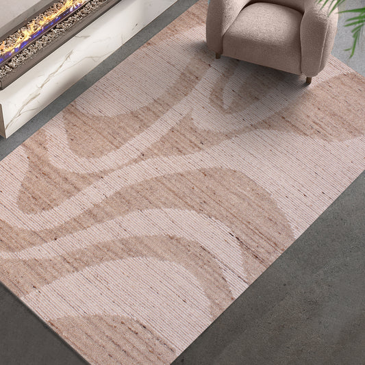 RASINA RUG - IVORY - WOOL