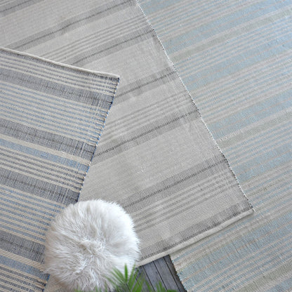 Area Rug, Bedroom Rug, Living Room Rug, Living Area Rug, Indian Rug, Office Carpet, Office Rug, Shop Rug Online, Cotton, Pitloom, Flat Weave, Stripes