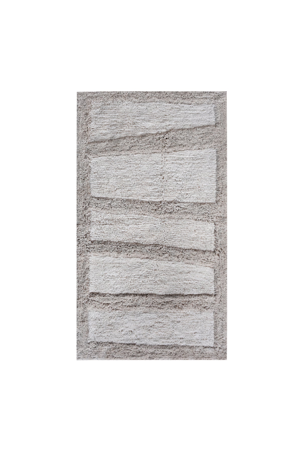 ROISSE BATH RUG - NATURAL/BEIGE - COTTON - TABLE TUFTED