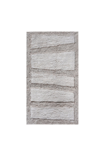 ROISSE BATH RUG - NATURAL/BEIGE - COTTON - TABLE TUFTED