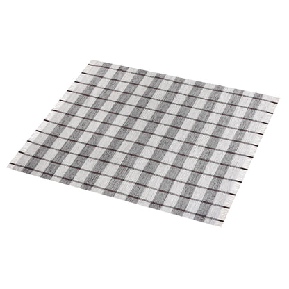 RONALDSEY RUG - IVORY/BROWN - HAND WOVEN - COTTON DENIM