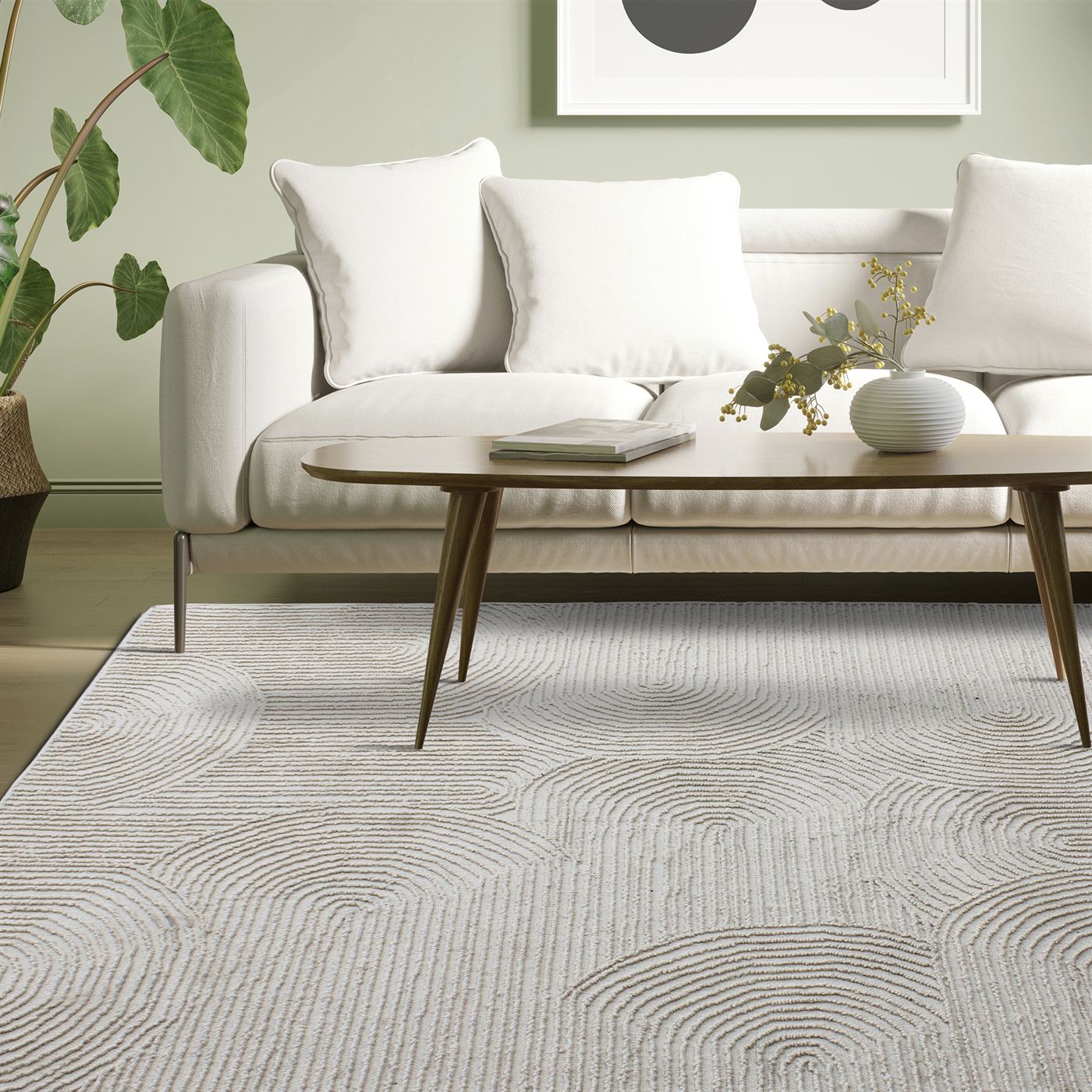 Area Rug, Bedroom Rug, Living Room Rug, Living Area Rug, Indian Rug, Office Carpet, Office Rug, Shop Rug Online, Wool, Natural White, Hand tufted, All Loop, texture