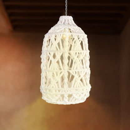 RORAIMA LAMP - IVORY - HAND MADE - NZ WOOL
