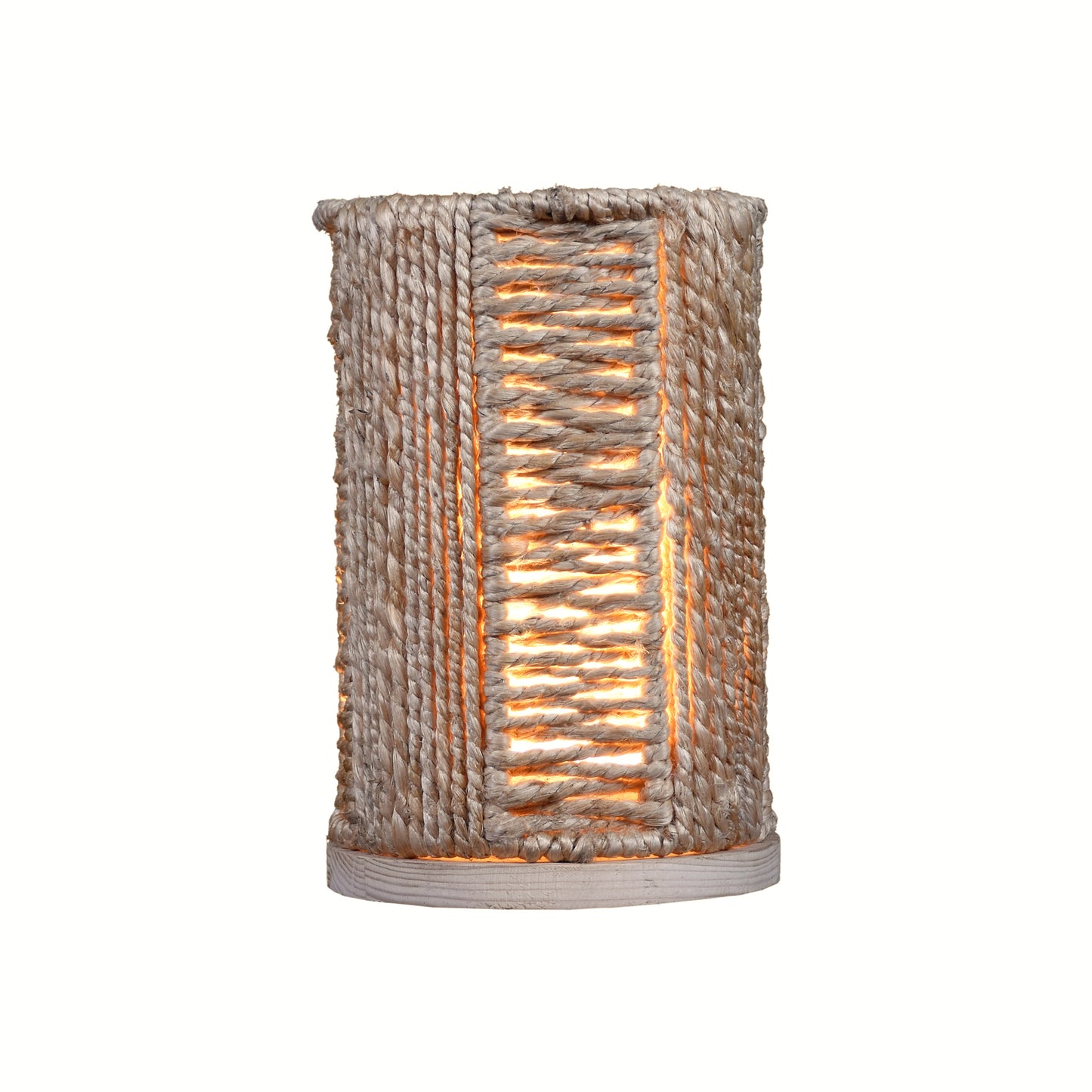 RUSTIN TABLE LAMP - BEIGE - HAND MADE - JUTE