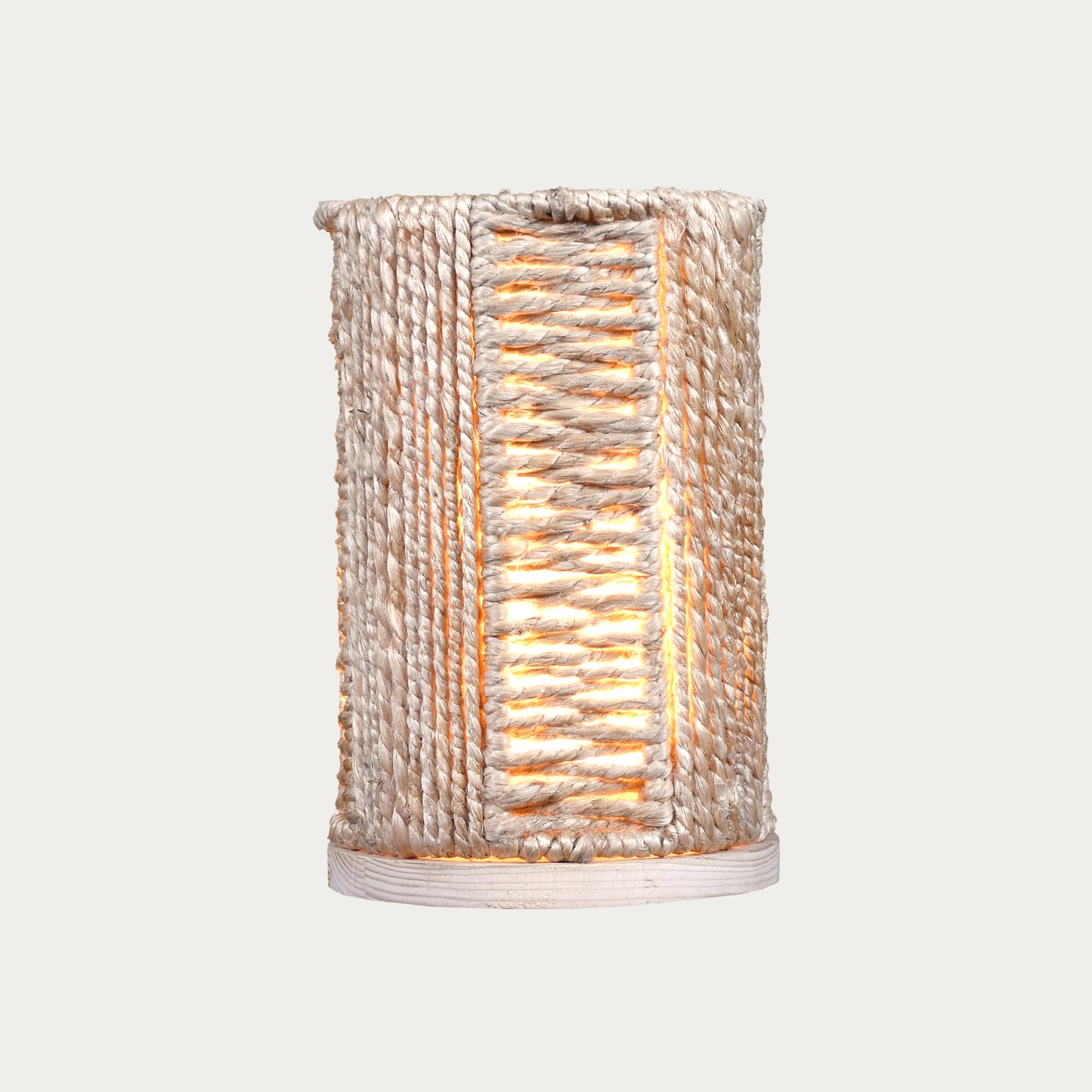 RUSTIN TABLE LAMP - BEIGE - HAND MADE - JUTE