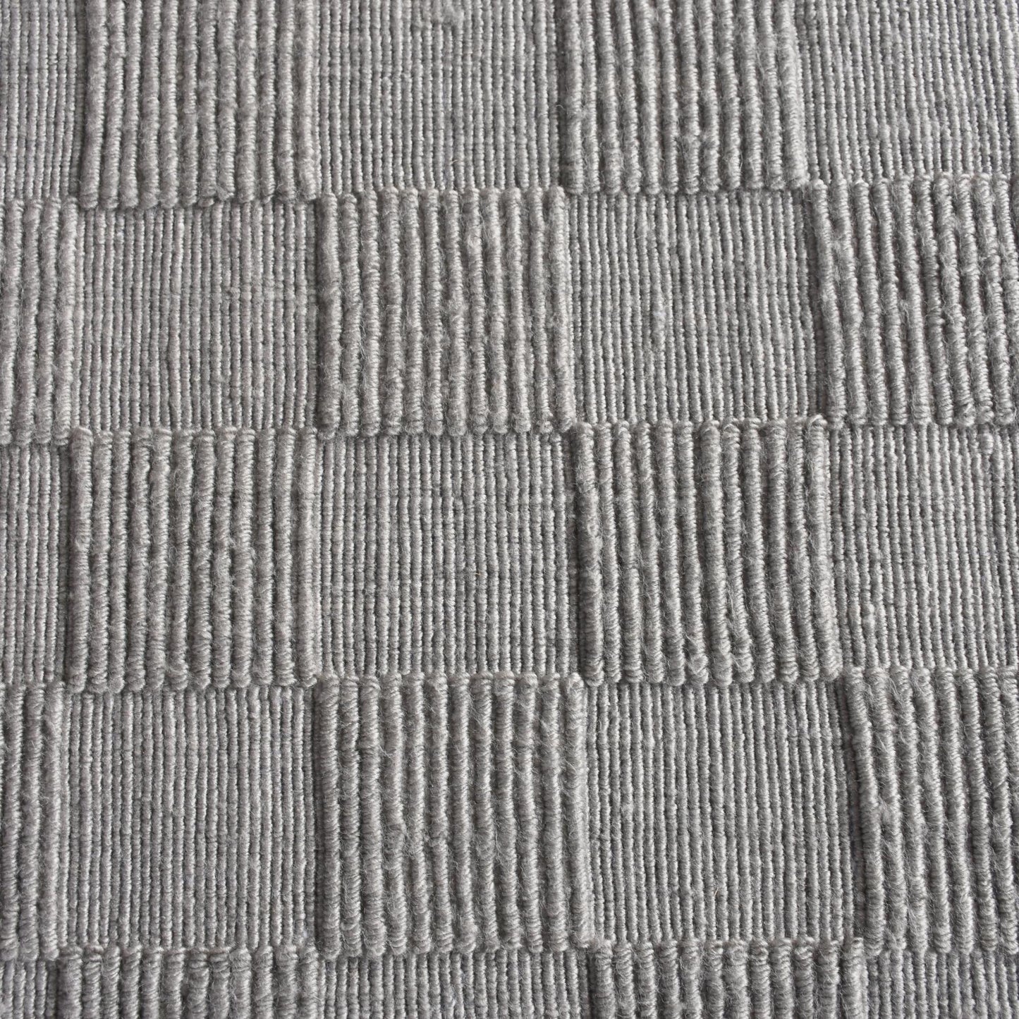 SAMPAN RUG - GREY - HANDWOVEN - PET