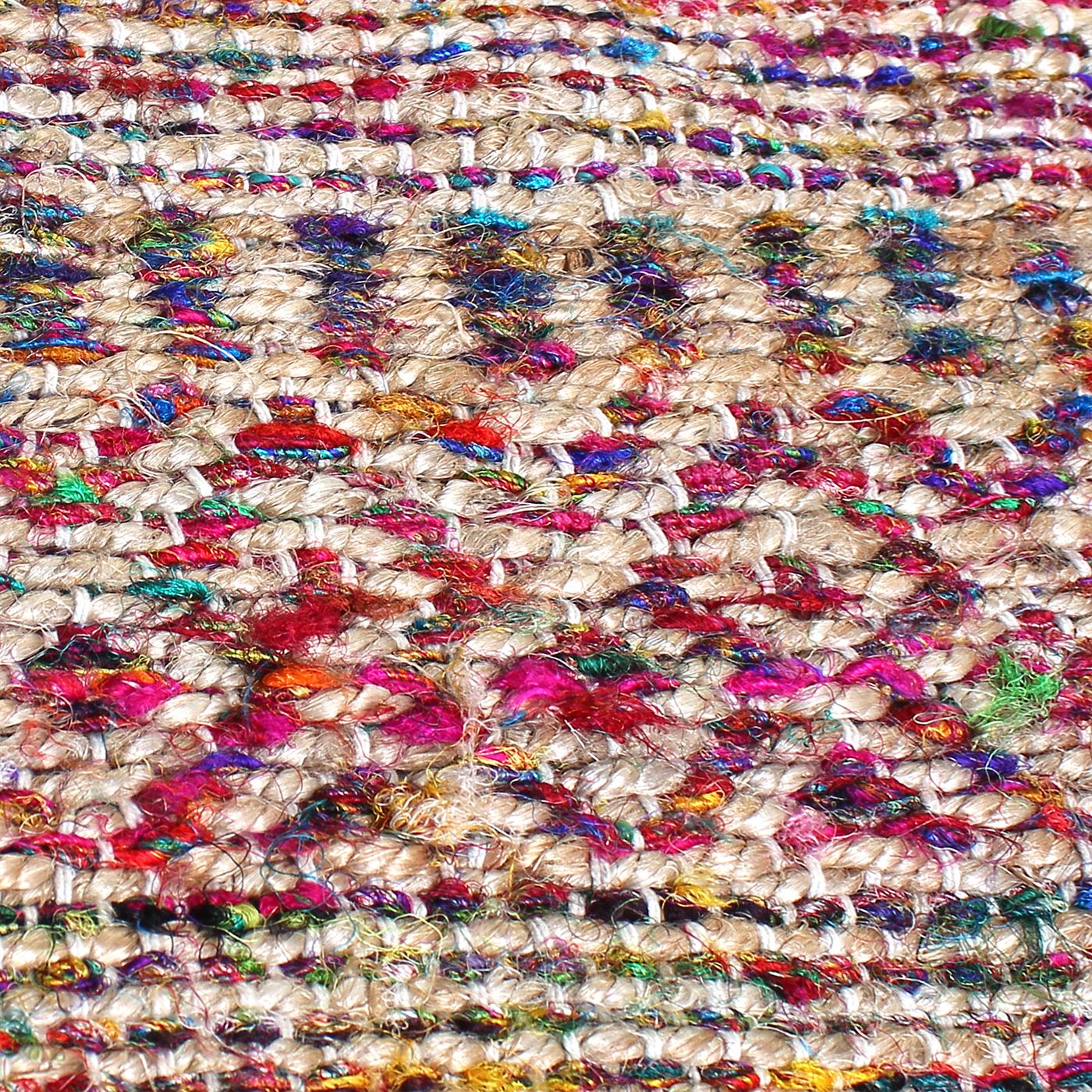 Sarah Pillow, Wool, Denim, Multi, Natural, Pitloom, Flat Weave