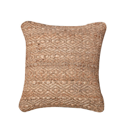 Satrup Cushion, Jute, Natural, Pitloom, Flat Weave