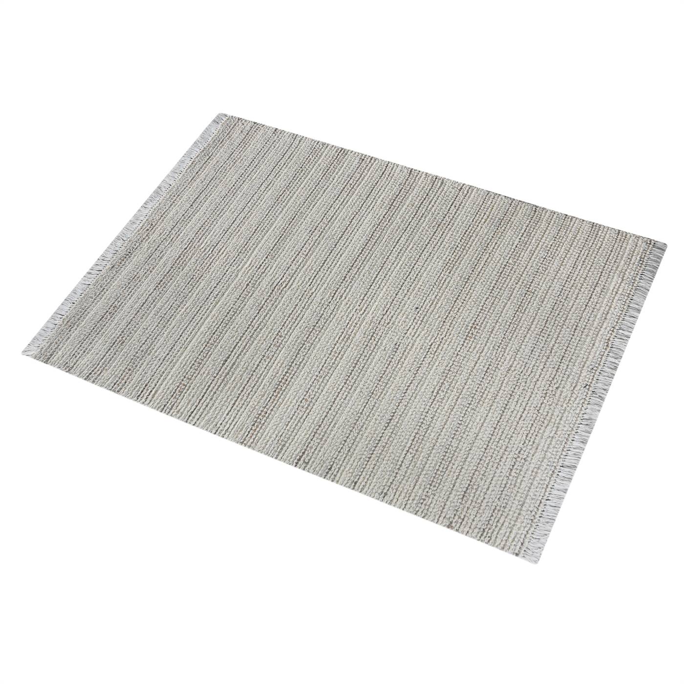 Area Rug, Bedroom Rug, Living Room Rug, Living Area Rug, Indian Rug, Office Carpet, Office Rug, Shop Rug Online, Natural White, Beige , Wool, Jute , Hand Woven , Pitloom, All Loop, Textured 