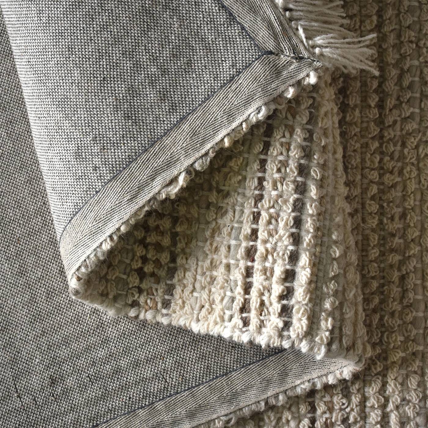 Area Rug, Bedroom Rug, Living Room Rug, Living Area Rug, Indian Rug, Office Carpet, Office Rug, Shop Rug Online, Natural White, Beige , Wool, Jute , Hand Woven , Pitloom, All Loop, Textured 