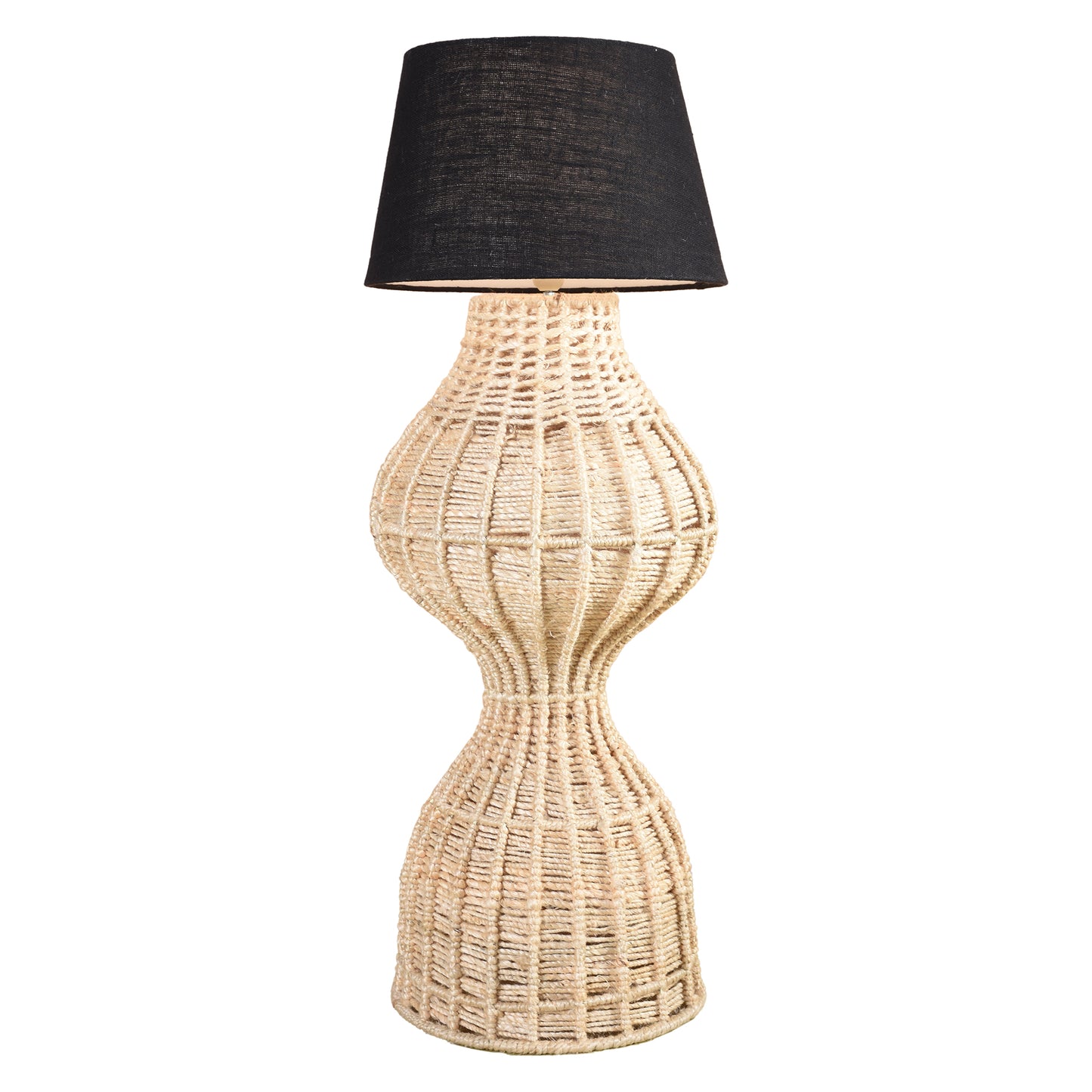 SELINA FLOOR LAMP - NATURAL - HAND MADE - JUTE